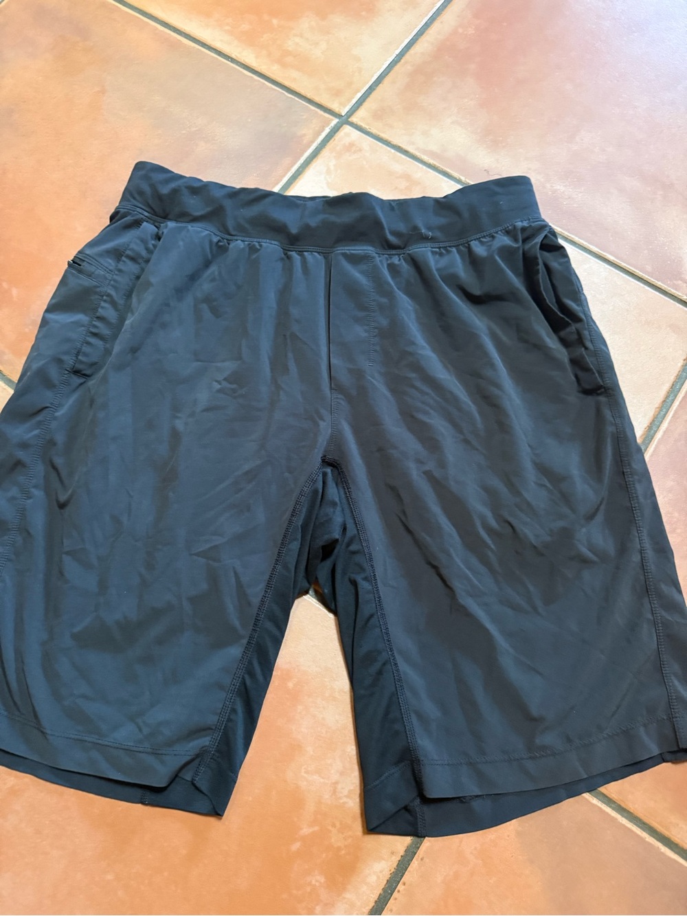lululemon athletica Men's Black Athletic Shorts